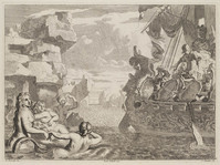 KG 05364
<br/>
Odysseus en de sirenen
<br/>
<em>Glauber, Johannes (1646-1726)</em>
